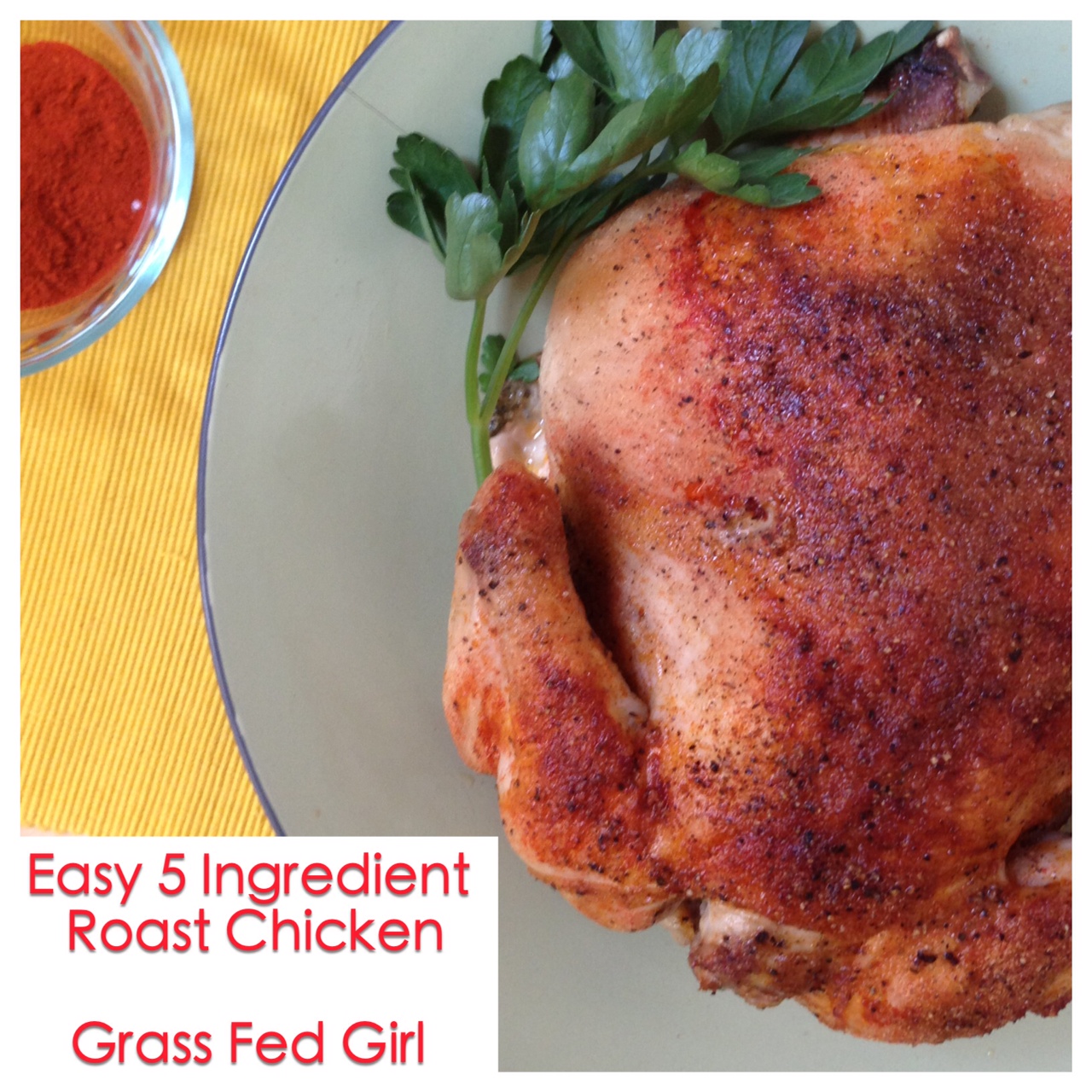 Easy 5 Ingredient Paleo Roast Chicken (Low Carb, Gaps, SCD ...