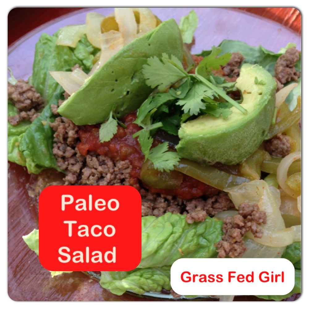 Simple Low Carb Taco Salad
