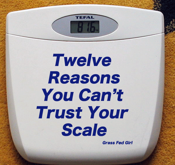 12 Reasons you can't trust your scale