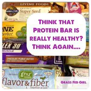 Think Again About Your Protein Bar