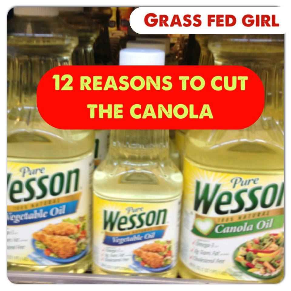 Canola is rancid and full on GMO's