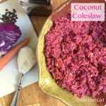 Paleo coconut coleslaw recipe