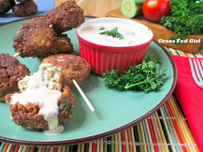 Easy Paleo and Dairy Free Falafel