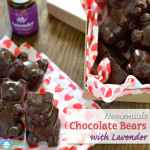 Keto Dark Chocolate Candy Bears with Lavender Oil