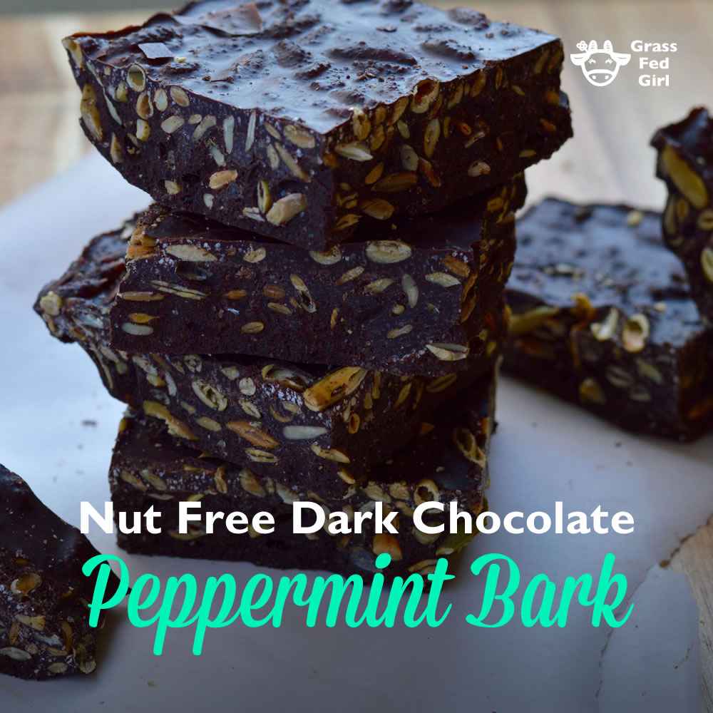 Keto Dark Chocolate Peppermint Bark Recipe