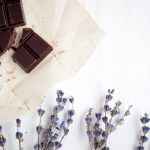 Homemade Keto Dark Chocolate Candy Bears with Lavender Oil