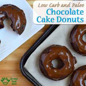 Low Carb Double Chocolate Baked Keto Donut Recipe