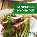 Keto Lamb Chops Recipe with Paleo Pesto Sauce