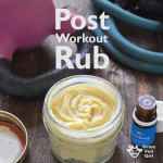 Post Workout Muscle Rub