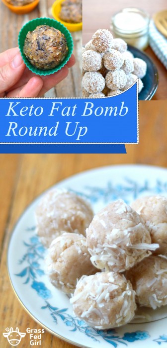 Keto Fat Bomb Low Carb Dessert Round Up