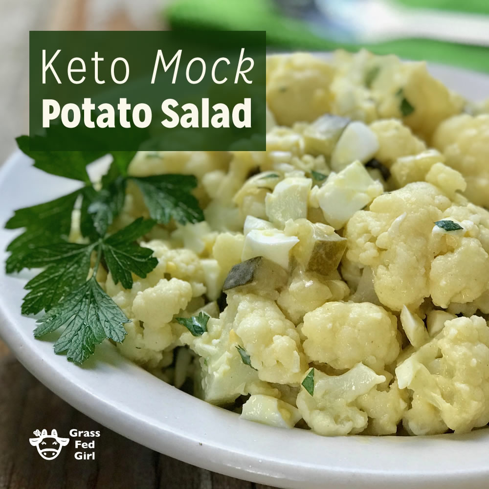 Keto Mock Potato Salad