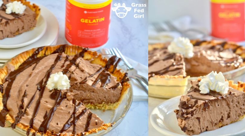 Keto Chocolate Silk Pie Recipe (no bake, sugar free, dairy free, paleo)
