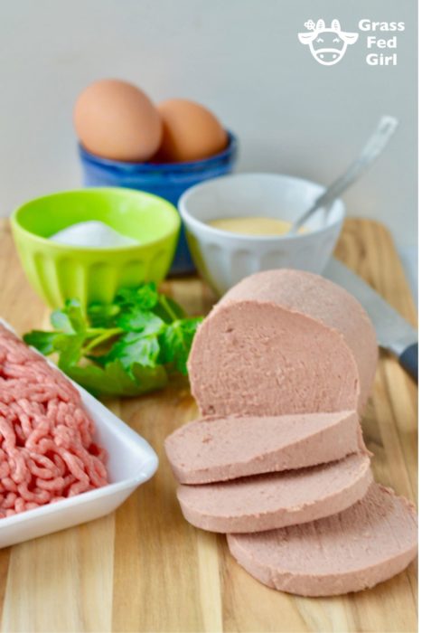 Keto Meatloaf Recipe with Hidden Braunschweiger 