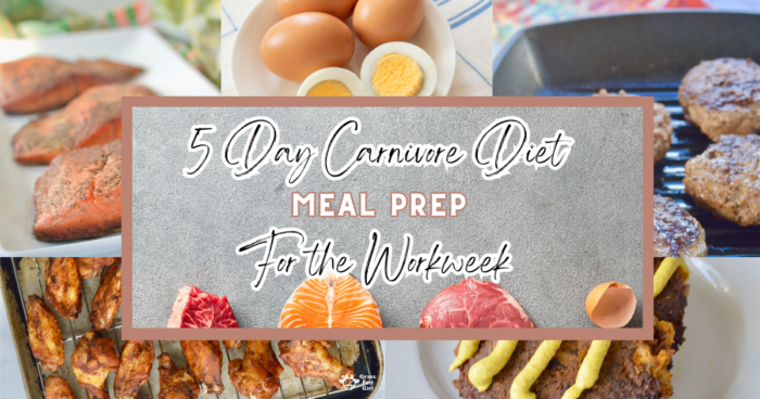 5 Day Carnivore Diet Meal Prep for the Workweek Blog Post