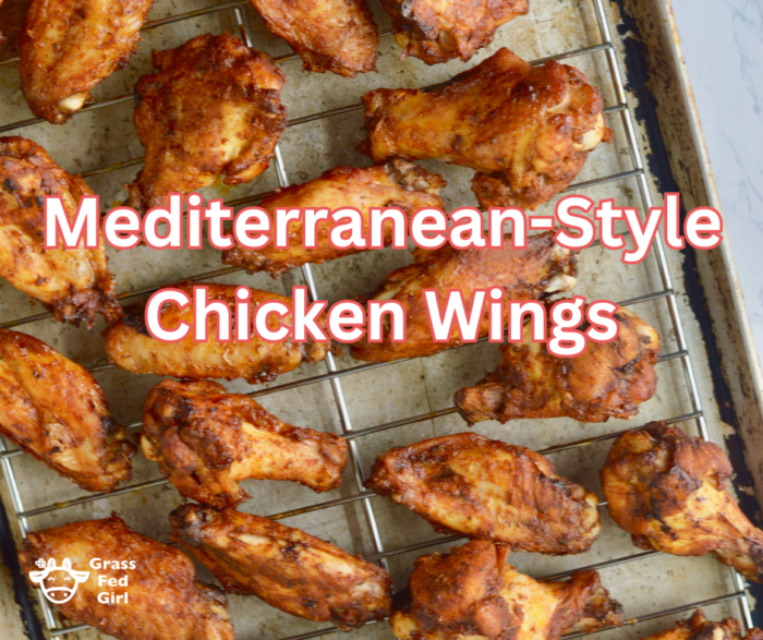 Mediterranean Style Chicken Wings