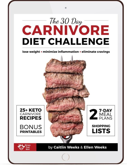 The 30 Day Carnivore Diet Challenge ebook