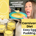 Carnivore Diet Easy Steamed Egg Pudding with Instant Pot