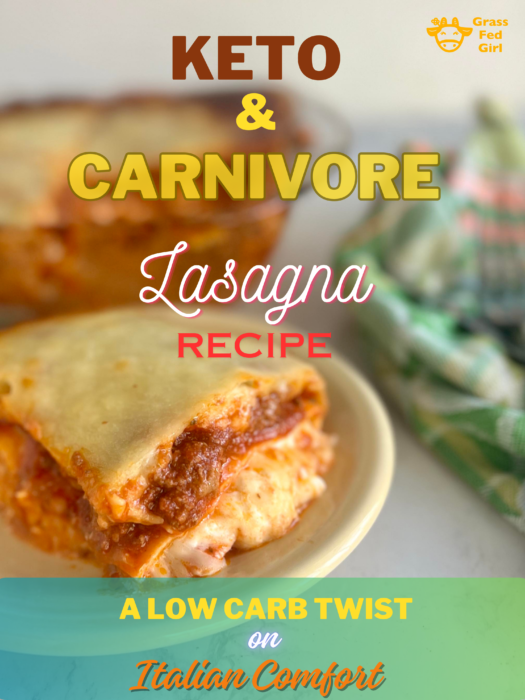 Keto Carnivore Lasagna Recipe - A Low Carb Twist on Italian Comfort 