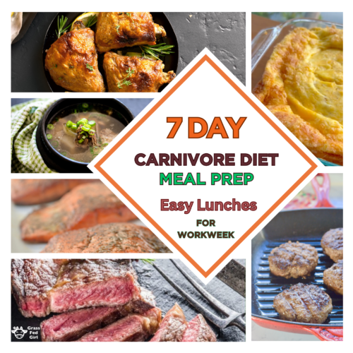 7 Day Carnivore Diet Meal Prep for the Workweek: Easy Lunches